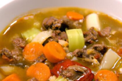 Hearty Beef Barley Soup Made Easy in Your Instant Pot
