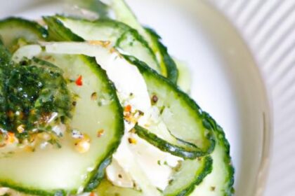 Crunchy Cucumber Dill Salad: A Refreshing Garden Delight