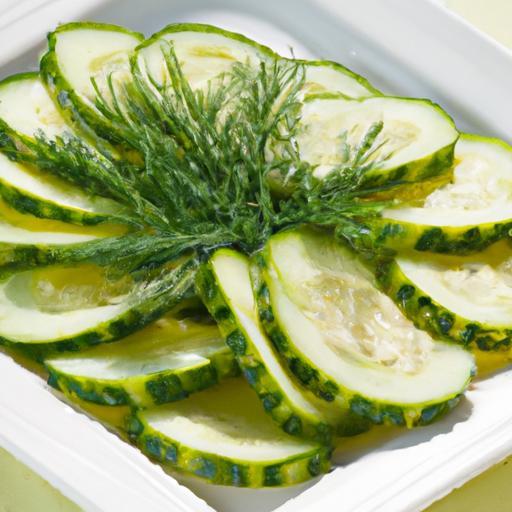 Refreshing Cucumber Dill Salad: A Crisp, Zesty Delight Recipe