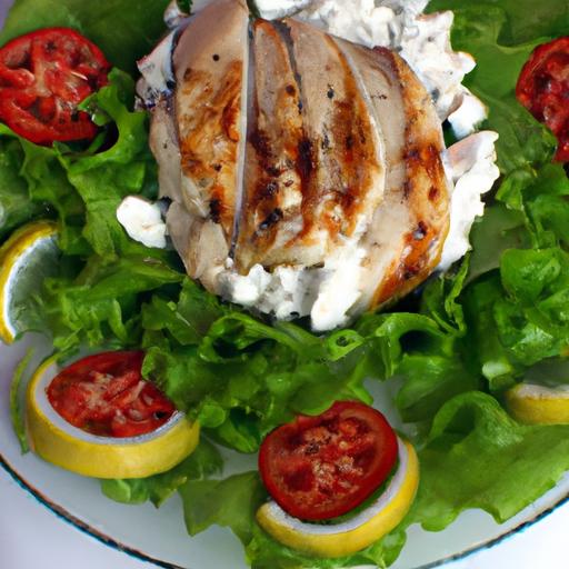 Fresh & Flavorful: Healthy Greek Salad with Grilled Chicken