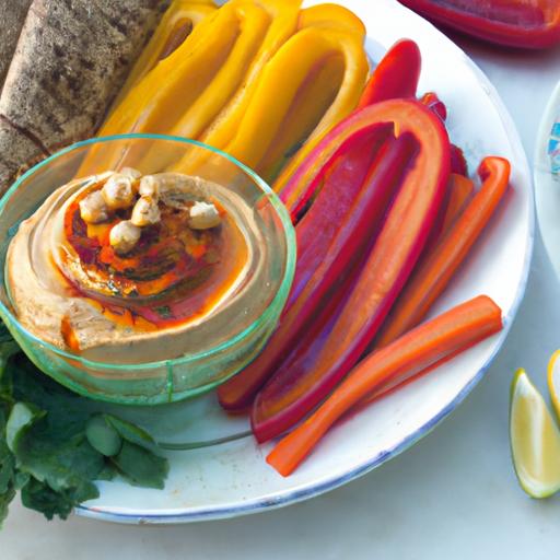 Hummus & Bell Peppers: A Colorful Duo of Flavor and Health