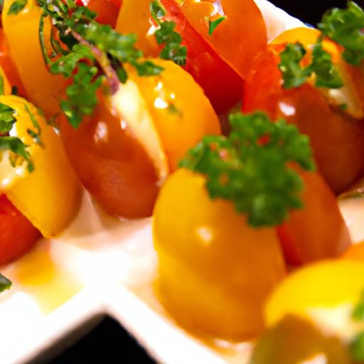 Bursting Bites: The Art of Perfect stuffed Cherry Tomatoes