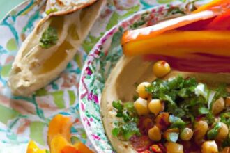 Hummus & Bell Peppers: A Colorful Duo of Flavor and Health