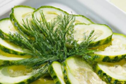 Refreshing Cucumber Dill Salad: A Crisp, Zesty Delight Recipe