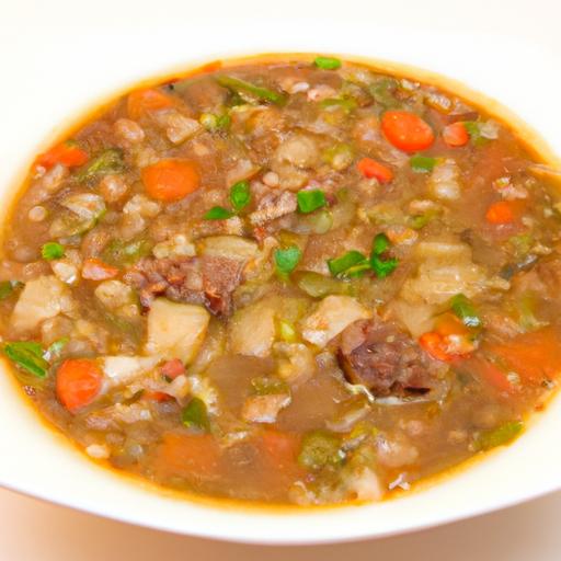 Hearty Beef Barley soup Made Easy in Your Instant Pot