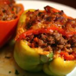 Keto-Friendly Stuffed Bell Peppers with Savory Ground Beef