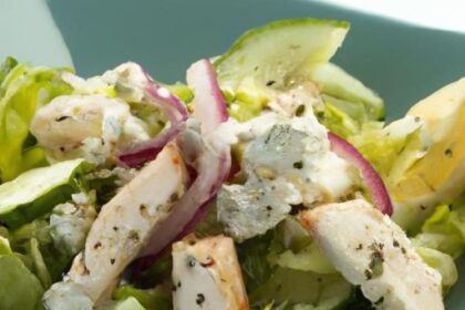 Power-Packed Greek Chicken Salad: A Protein Boost Delight