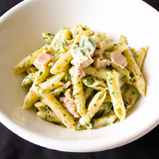 Tasty Tuna Pesto Pasta: A Budget-friendly Delight