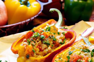Vibrant Vegan Mexican Stuffed Peppers: Gluten-Free Delight