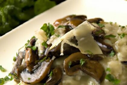 Indulge in Creamy Mushroom Risotto: A Comfort Food Classic