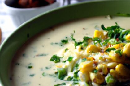 Creamy Poblano Corn Chowder: A Spicy Twist on Comfort