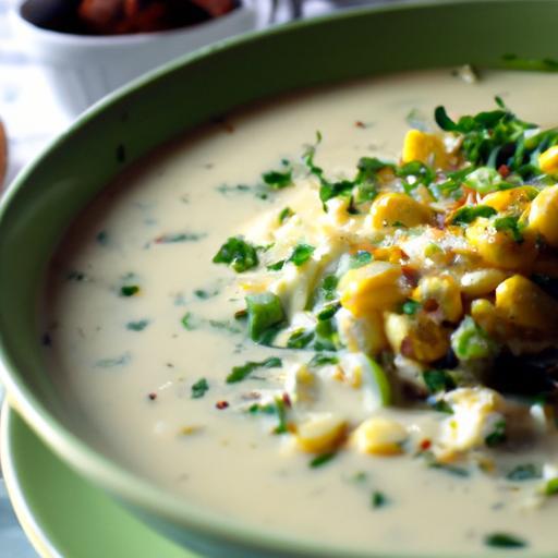 Creamy Poblano Corn Chowder: A Spicy Twist on Comfort