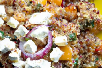Feta & Veggie Quinoa Bake: A Colorful, Nutritious Delight