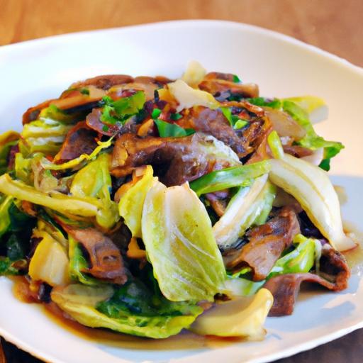 Quick & Tasty: Chinese Beef and Cabbage Stir Fry Recipe