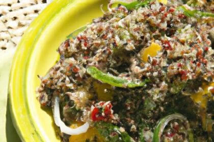 Power-Packed Protein: Quinoa Black Bean Salad Recipe