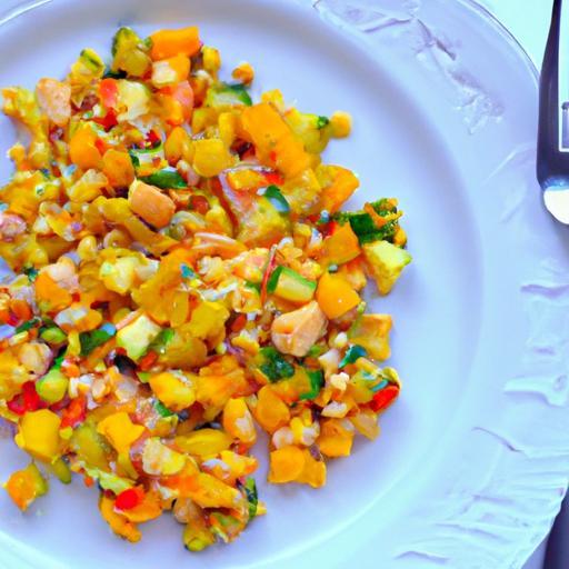 Wholesome Plant-Based Gluten-Free Breakfast Scramble Delight