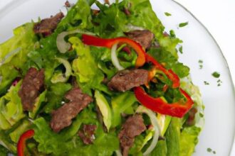 Savory Ground Beef Salad: A Flavor-Packed Meal Starter
