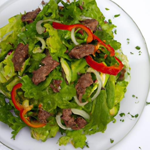 Savory Ground Beef Salad: A Flavor-Packed Meal Starter