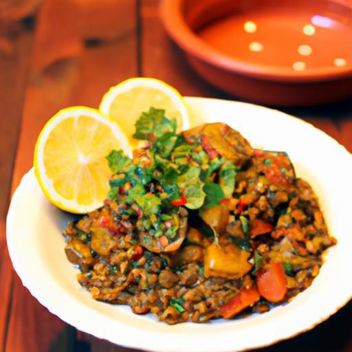 Hearty Lentil Tajine: A Flavorful Moroccan Comfort Dish