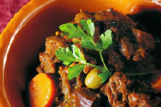 Savory Beef Tagine with Prunes: A Moroccan Delight Revealed
