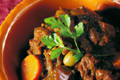 Savory Beef Tagine with Prunes: A Moroccan Delight Revealed