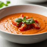 Creamy Protein Tomato Basil Soup