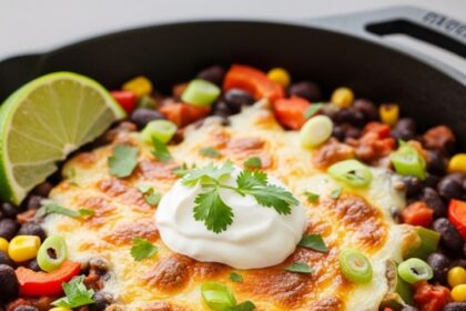 Latin-Style Black Bean Skillet