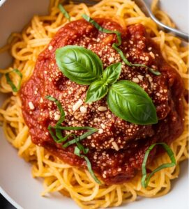 Spaghetti Squash Marinara