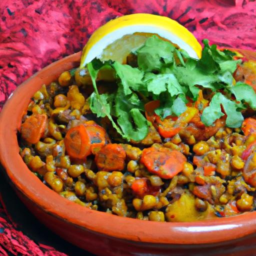 Hearty Lentil Tajine: A Flavorful Moroccan Comfort Dish