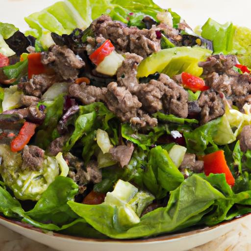 Savory Ground Beef Salad: A Flavor-Packed meal⁤ Starter