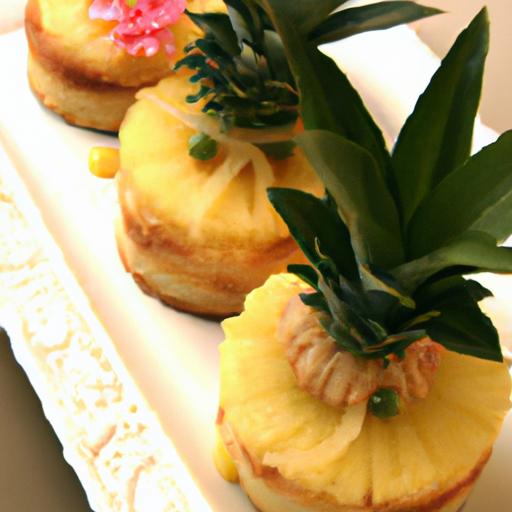 Tiny Tropical Treats: Mini Pineapple Upside-Down Cheesecakes