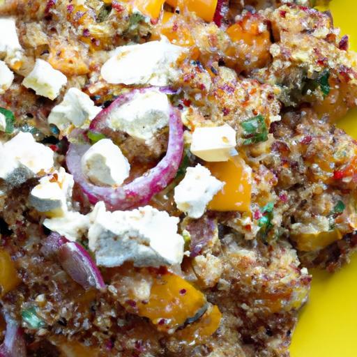 Feta & Veggie Quinoa Bake: A Colorful, Nutritious Delight