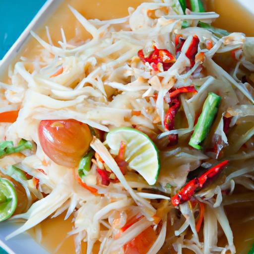 Fiery Flavors Unveiled: The Art of Spicy Papaya Salad