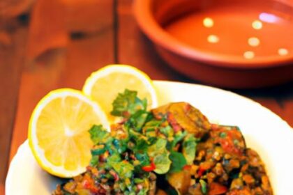 Hearty Lentil Tajine: A Flavorful Moroccan Comfort Dish