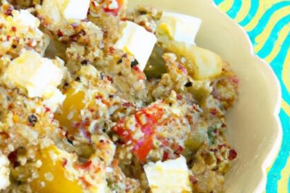 Wholesome Feta & Veggie Quinoa Bake: A Flavorful Twist