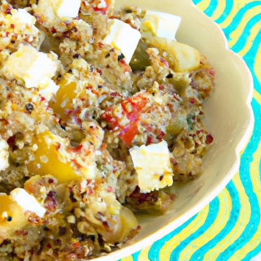 Wholesome Feta & Veggie Quinoa Bake: A Flavorful Twist