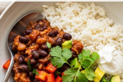 Black Bean Rice Bowl