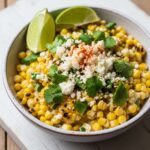 Mexican Street Corn Esquites with Cotija and Lime