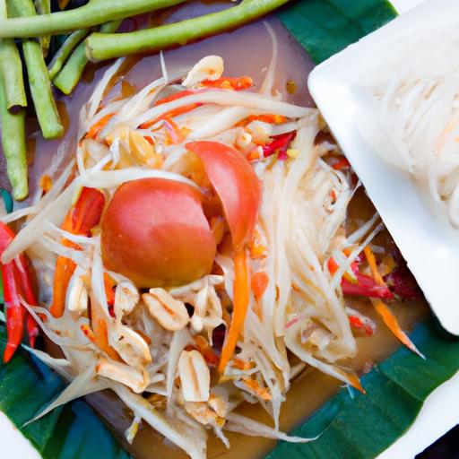 Fiery Flavors Unveiled: The Art of Spicy ​Papaya Salad