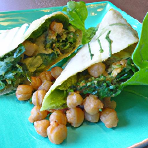 Wholesome & Wallet-Friendly: Chickpea Spinach Wrap Delight