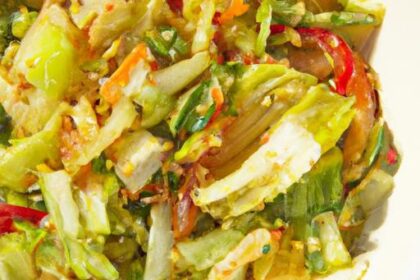 Quick & Crunchy: 15-Min Asian Coleslaw Recipe Unveiled