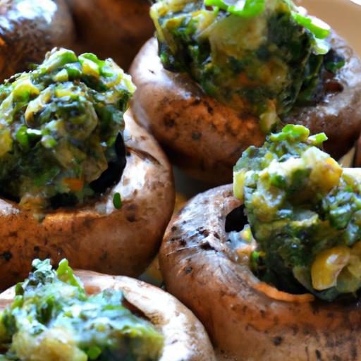 Keto Spinach Stuffed Mushrooms: A Low-Carb Delight