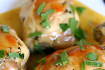 Savory Creamy Garlic Herb Cajun Chicken Thighs Recipe