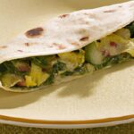 Quick & Tasty: Spinach Feta Egg Wrap Ready in 15 Minutes