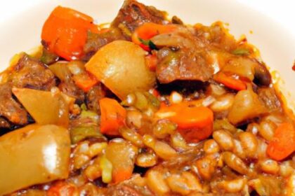 Hearty Beef Barley Stew: A Powerhouse of Protein Goodness