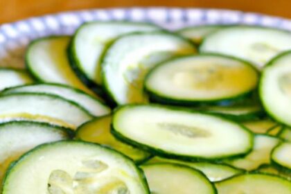 Crisp & Clean: Vegan Gluten-Free Cucumber Slice Delights