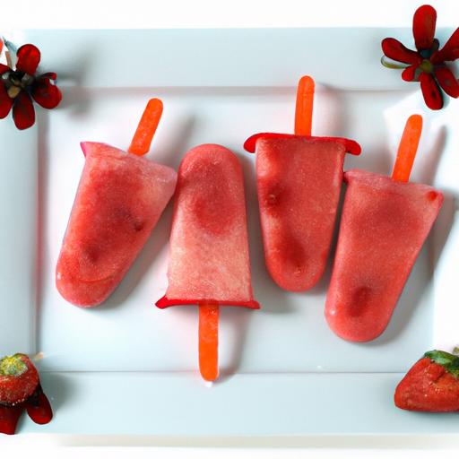 Sweet and Refreshing: The Magic⁣ of Strawberry ⁢Popsicles