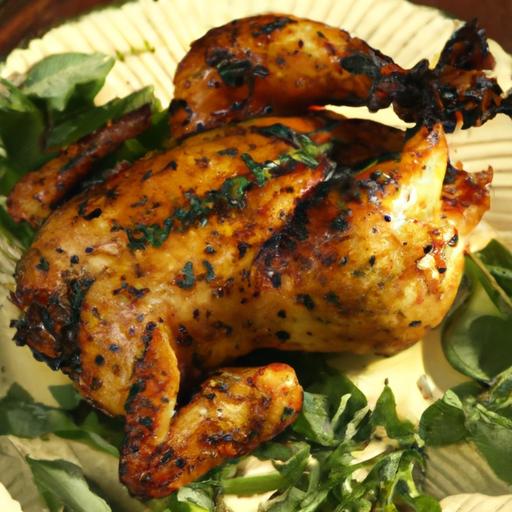Herb-Infused Whole roasted Chicken: A Flavorful Feast