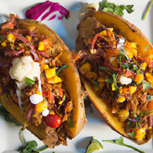 Taco-Stuffed Sweet Potatoes: Vegan & Gluten-Free Delight