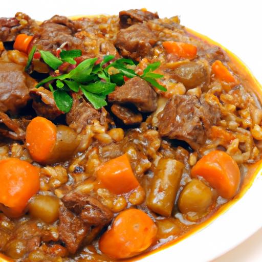 Hearty Beef Barley ​Stew: A Powerhouse of Protein Goodness